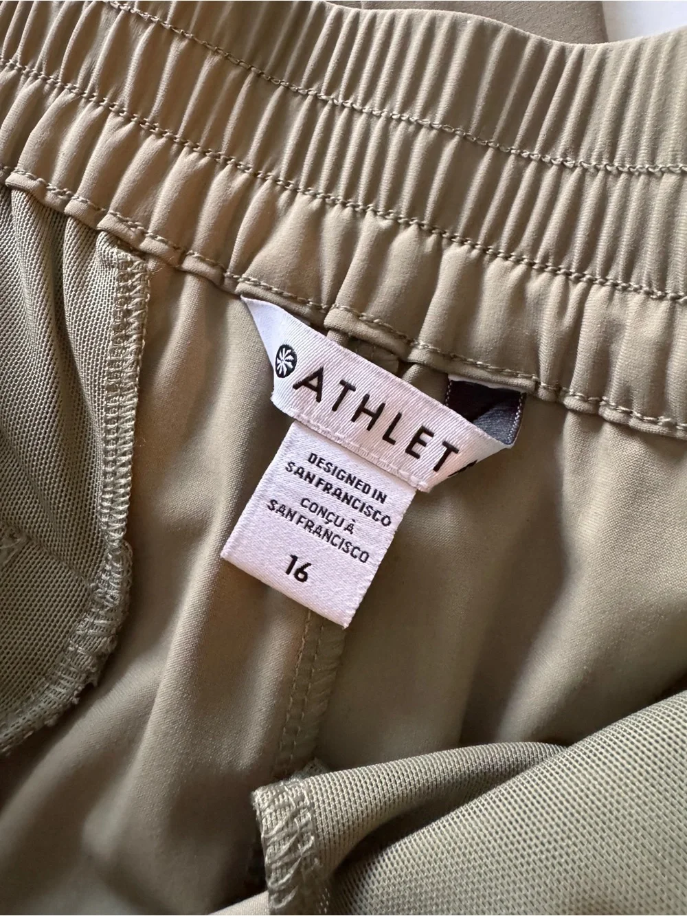 Athleta Pinnacle High Rise Trouser NWT Wide Leg Travel Pant sz 16